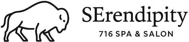Buffalo logo with "SErendipity 716 Spa & Salon".
